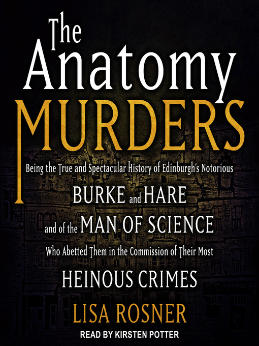 Title details for The Anatomy Murders by Lisa Rosner - Available